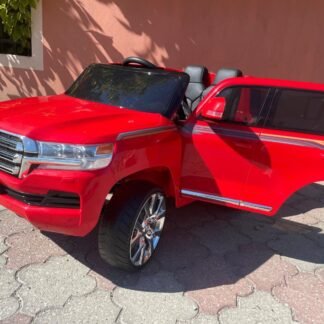 Vehículo Toyota Land Cruiser 12V, rojo, PLAZA Y MEDIA, RC - INDA252-JJ2022RED